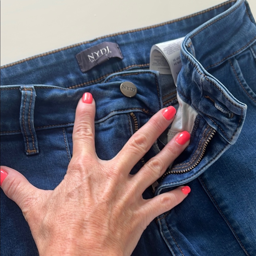 NYDJ High Rise Blue Jeans Classic Style